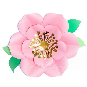 Aura paper flower