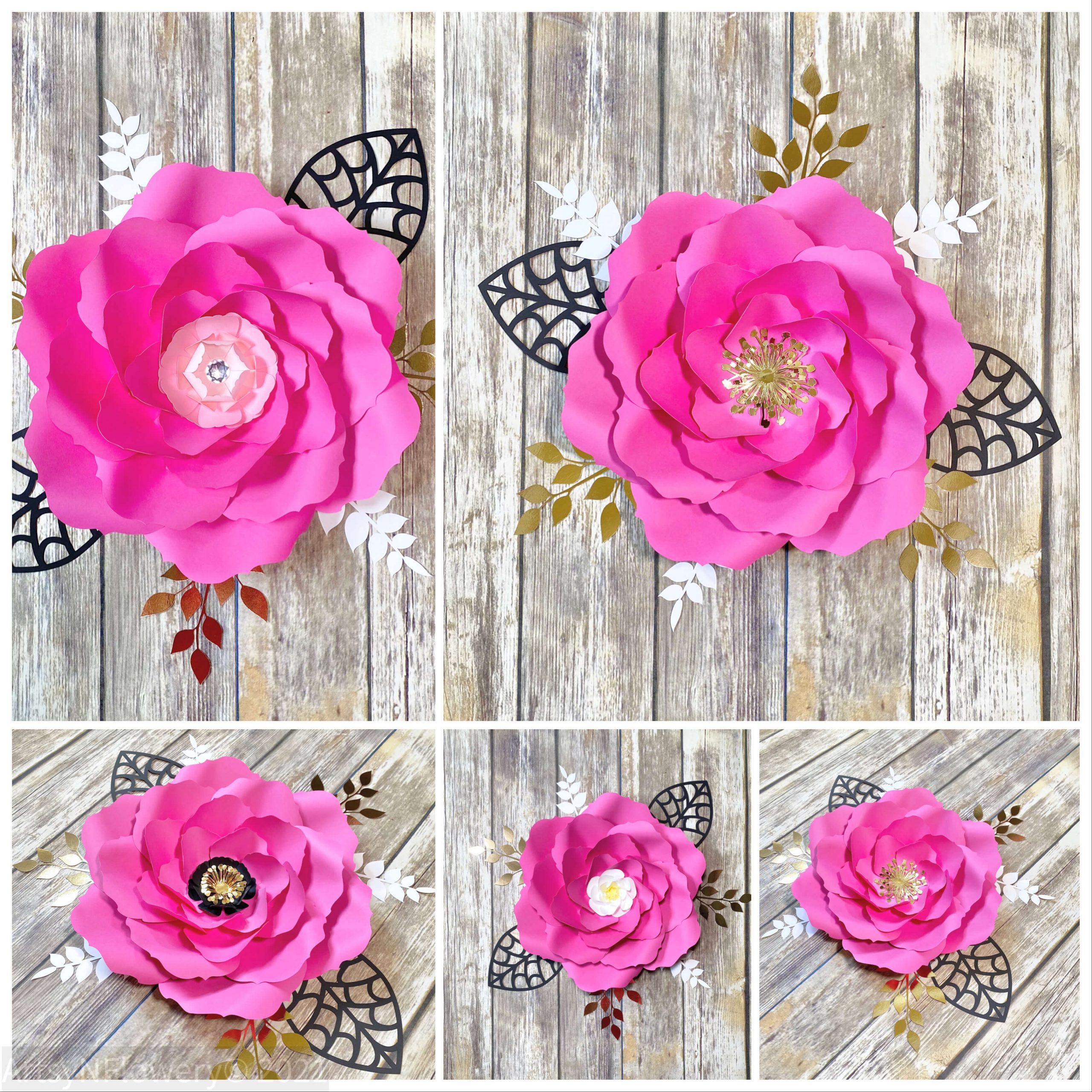 DIY Paper Flower Template in SVG and PDF Printable, Petal Template for  Flower Making, AnF N.4 – IvaCrafts