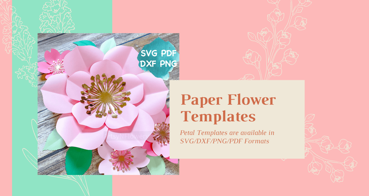 paper flower templates